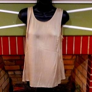 Silky Sleeveless "Shell" Top